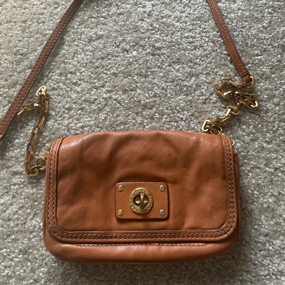 Brown leather Marc by Marc Jacob’s cross body bag